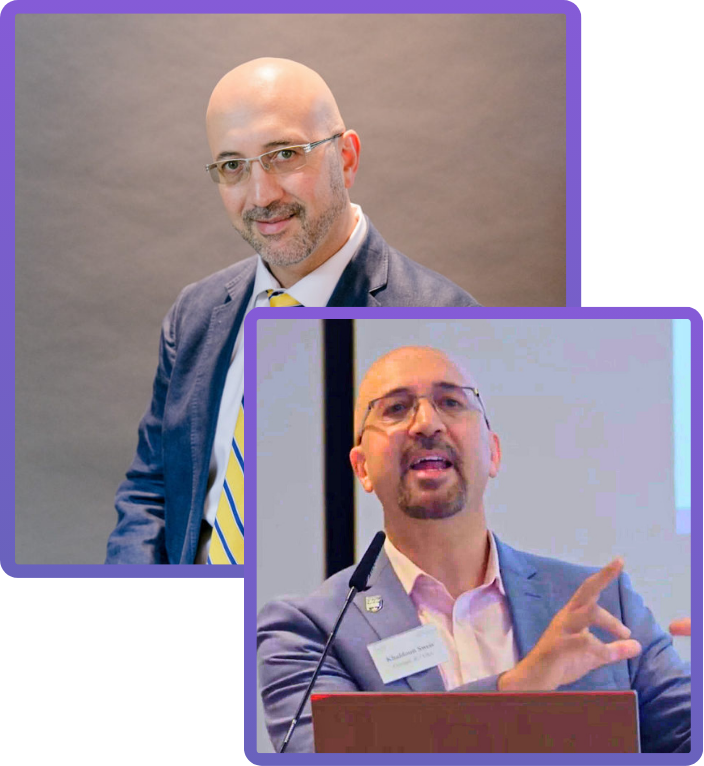 Images of Dr. Khaldoun Sweis from Logically Faithful